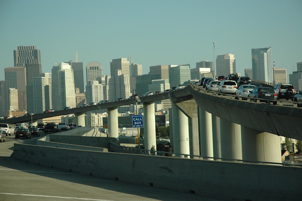 vehicles on highway