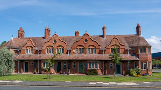 brown concrete house