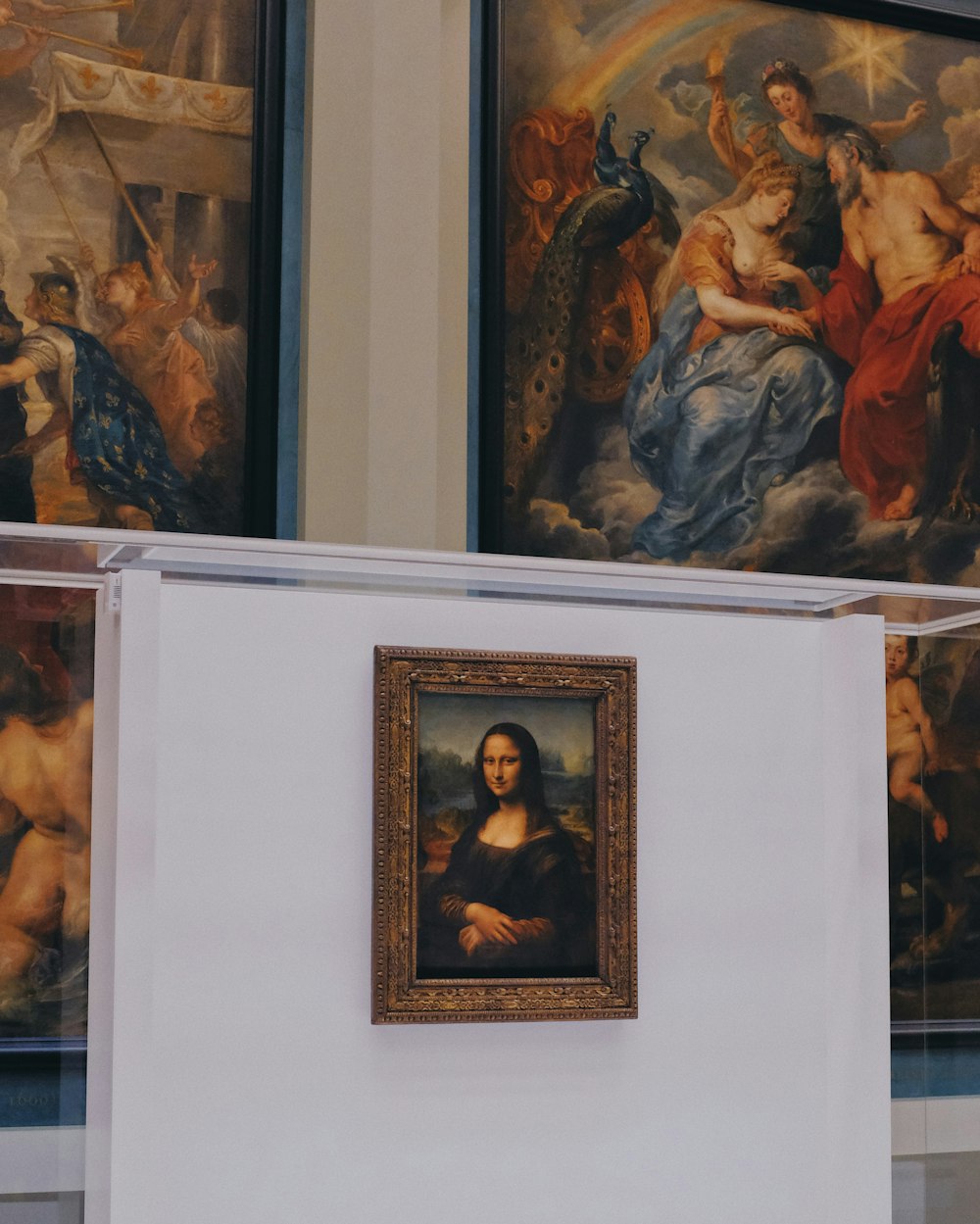 レオナルド・ダ・ヴィンチのモナ・リザの絵画
