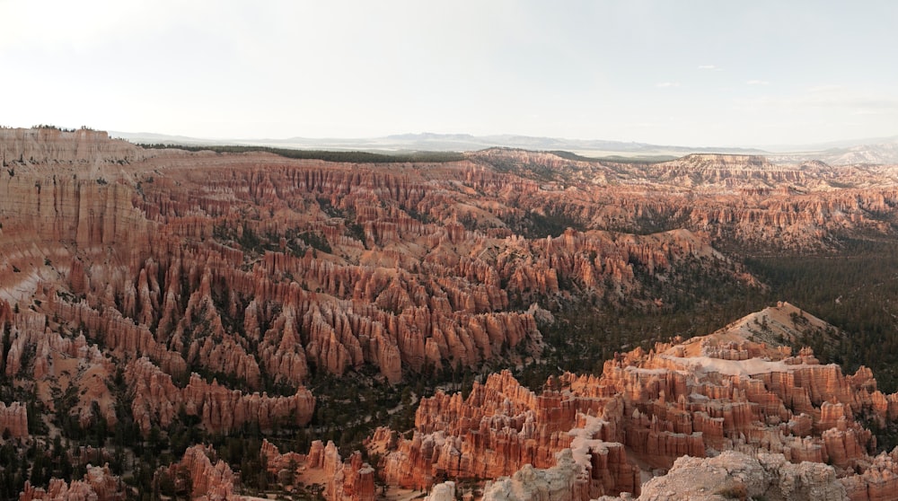 brown rock mountains