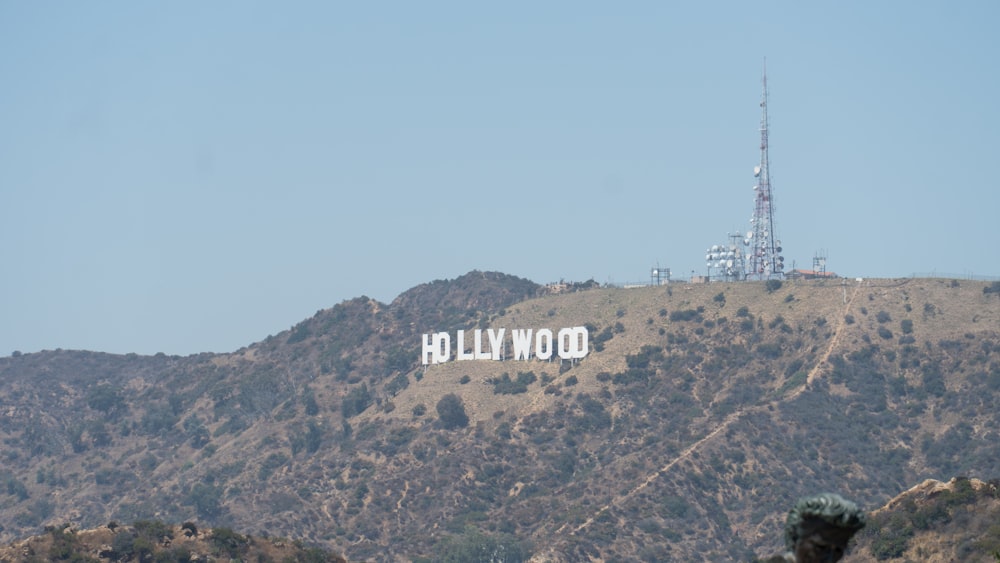 low-angle photography of Hollywood Sign