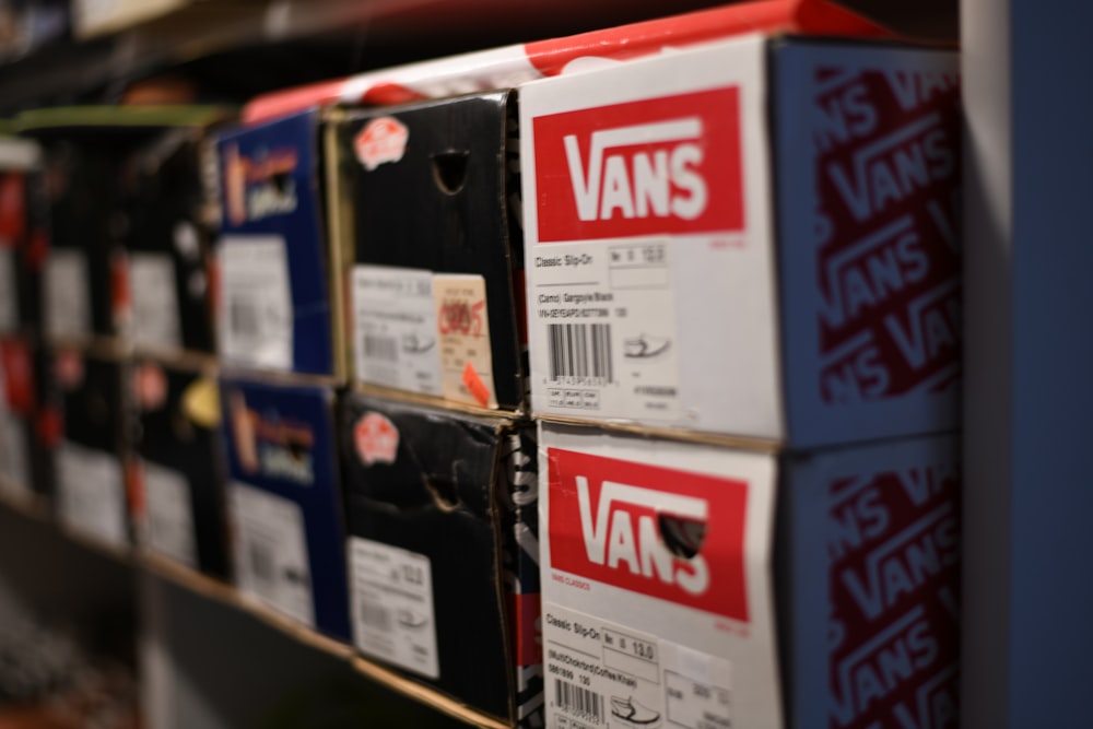 Cajas de zapatos Vans