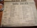 A rustic paper menu from a restaurant called Barra Chalaca, featuring a variety of dishes with prices. The menu is divided into sections like 'De La Barra', 'De La Cocina', and 'Sánguches', each with a list of items. Side notes on the left indicate opening hours and location. The background includes a simple map sketch, and a bowl with red sauce is visible at the top left corner.