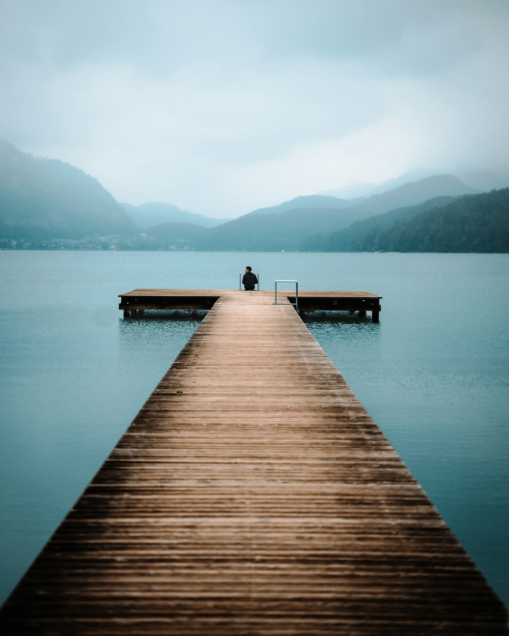 brown wooden dock at daytime