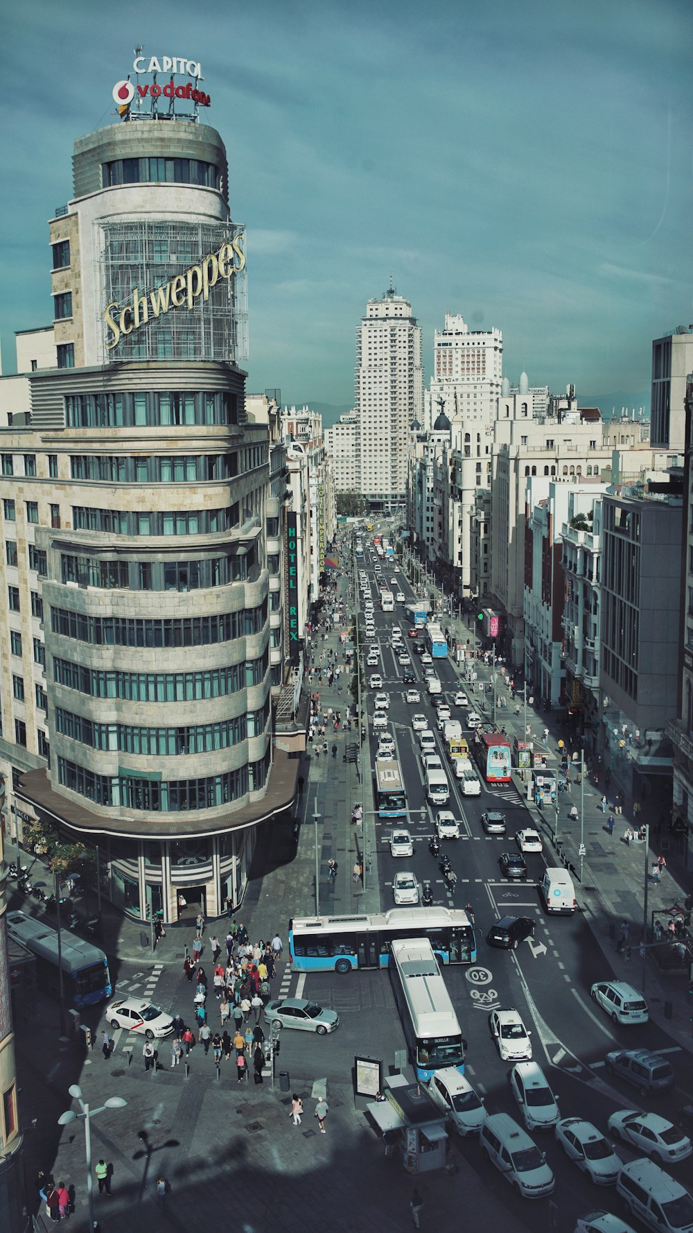 Vista aérea de la ciudad