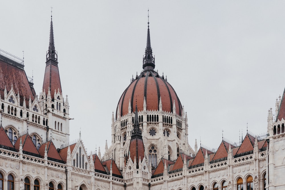 white and brown concrete dome building