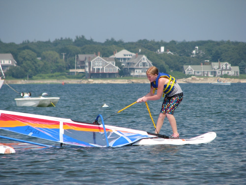 man surfboarding