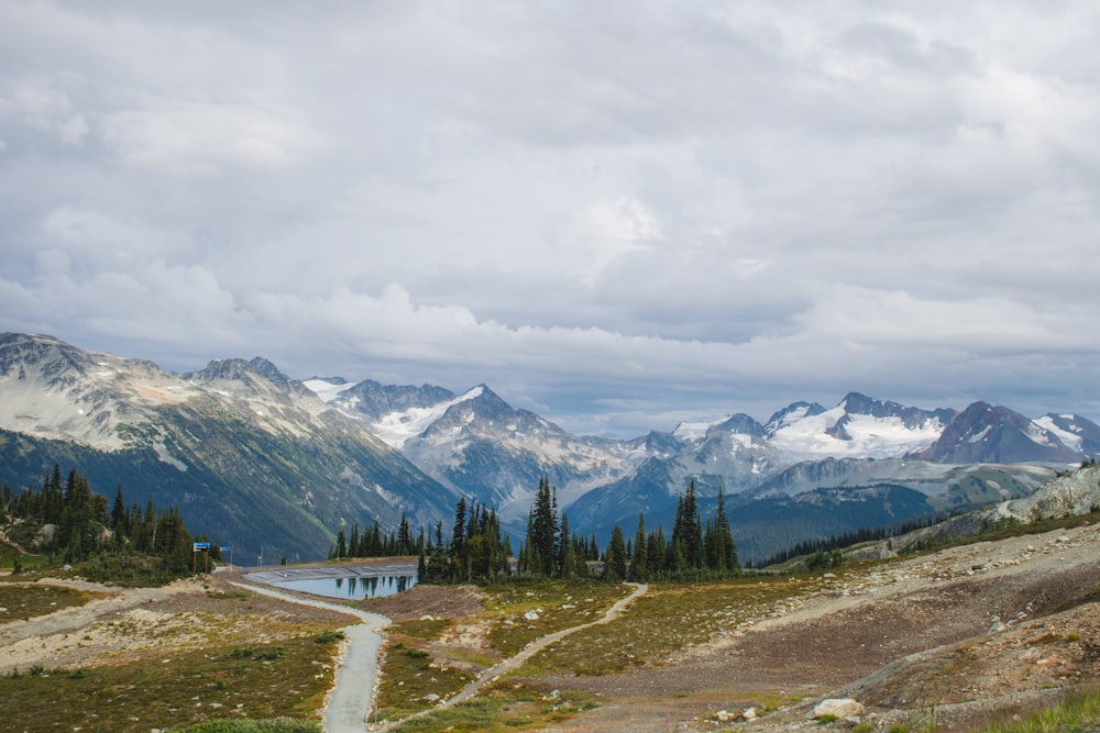 snowy mountain photography