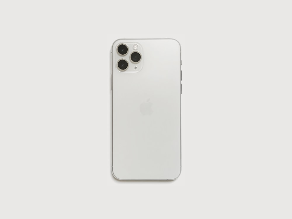 silver iPhone 11