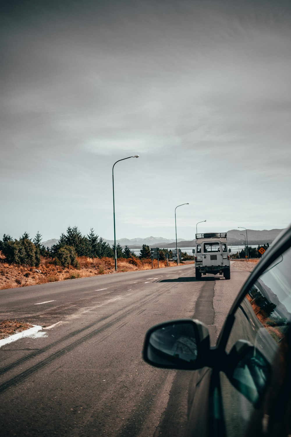 vehicles on street