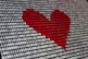 a heart is shown on a computer screen