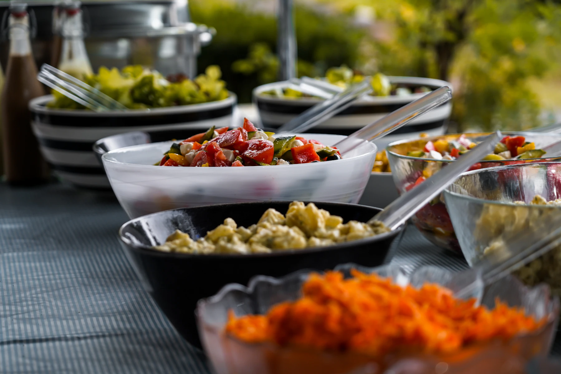 Buffet beim Catering