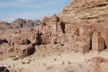 brown rock mountain