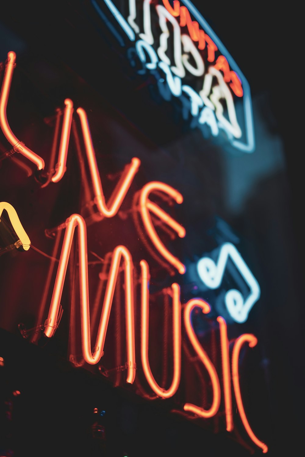 Live Music LED signage