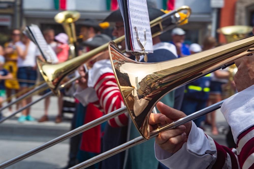 brass trumpet