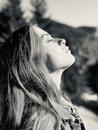 A serene image depicting a person practicing relaxation techniques.