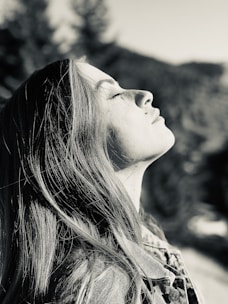A serene image depicting a person practicing relaxation techniques.
