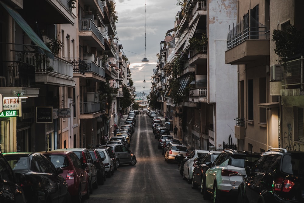 vehicles on street during daytime