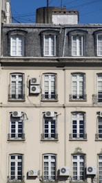 white and gray building during day