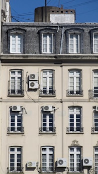 white and gray building during day