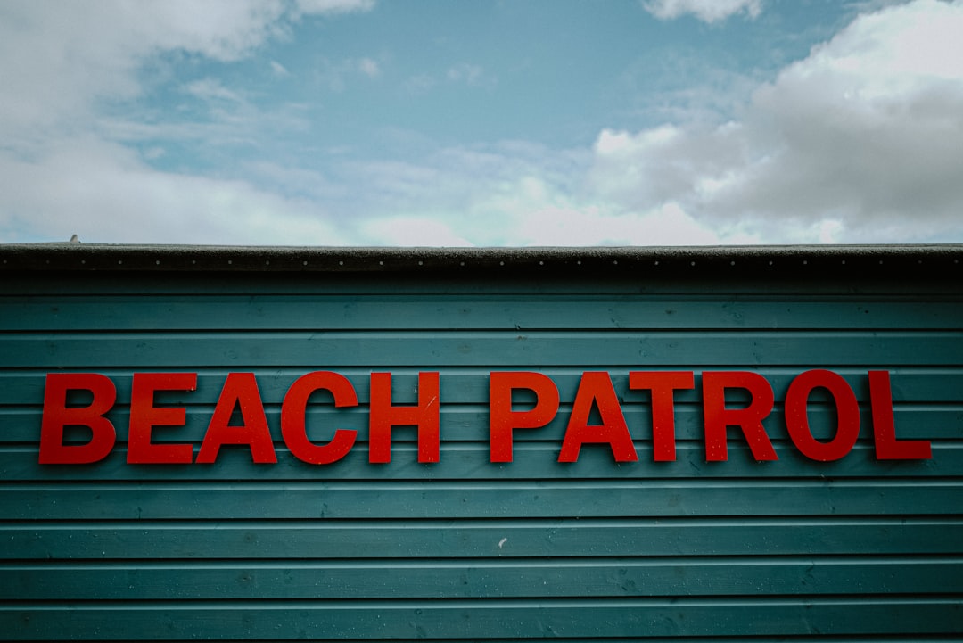 Beach Patrol signage