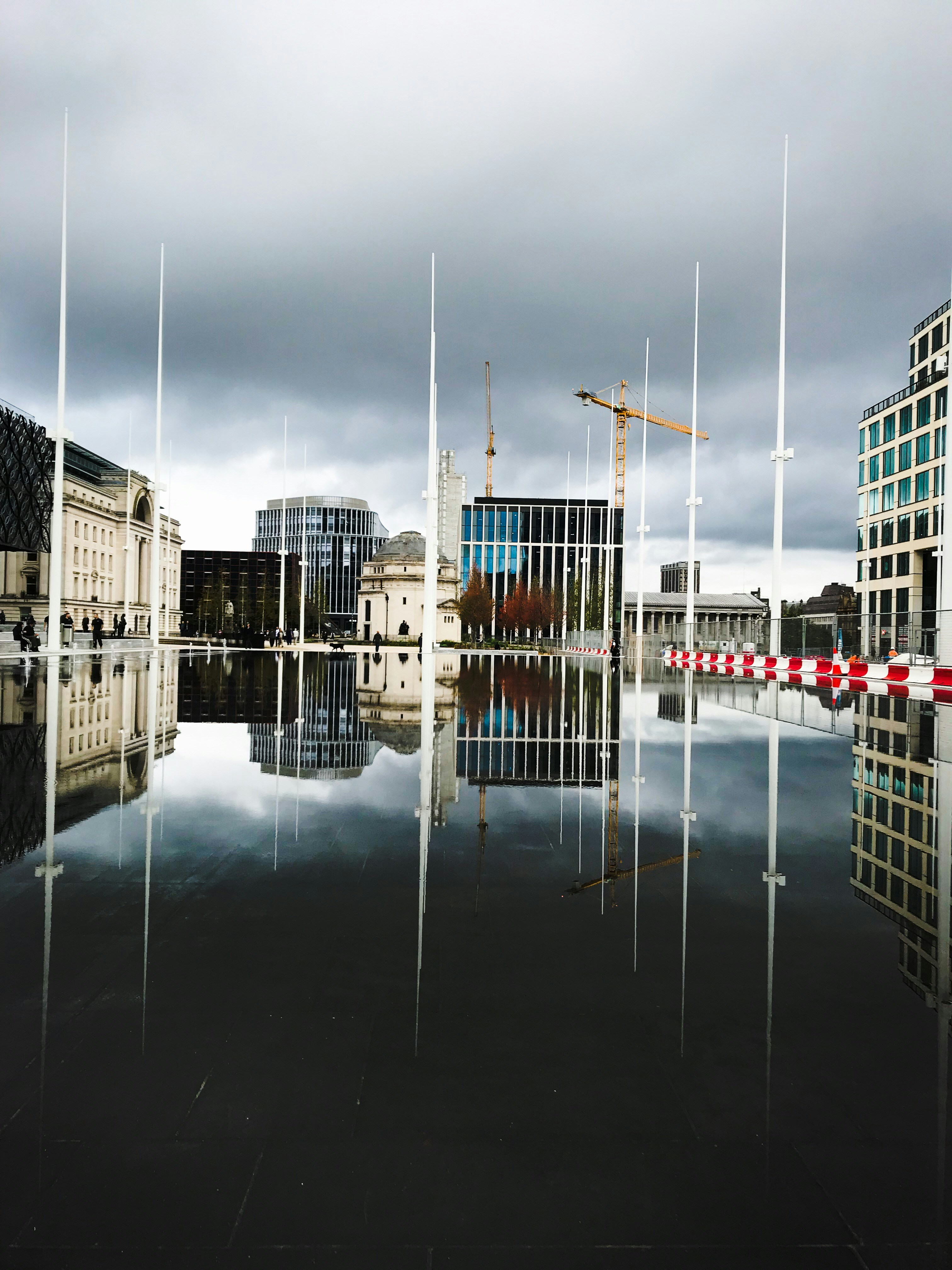 grey concrete buildings during daytime'