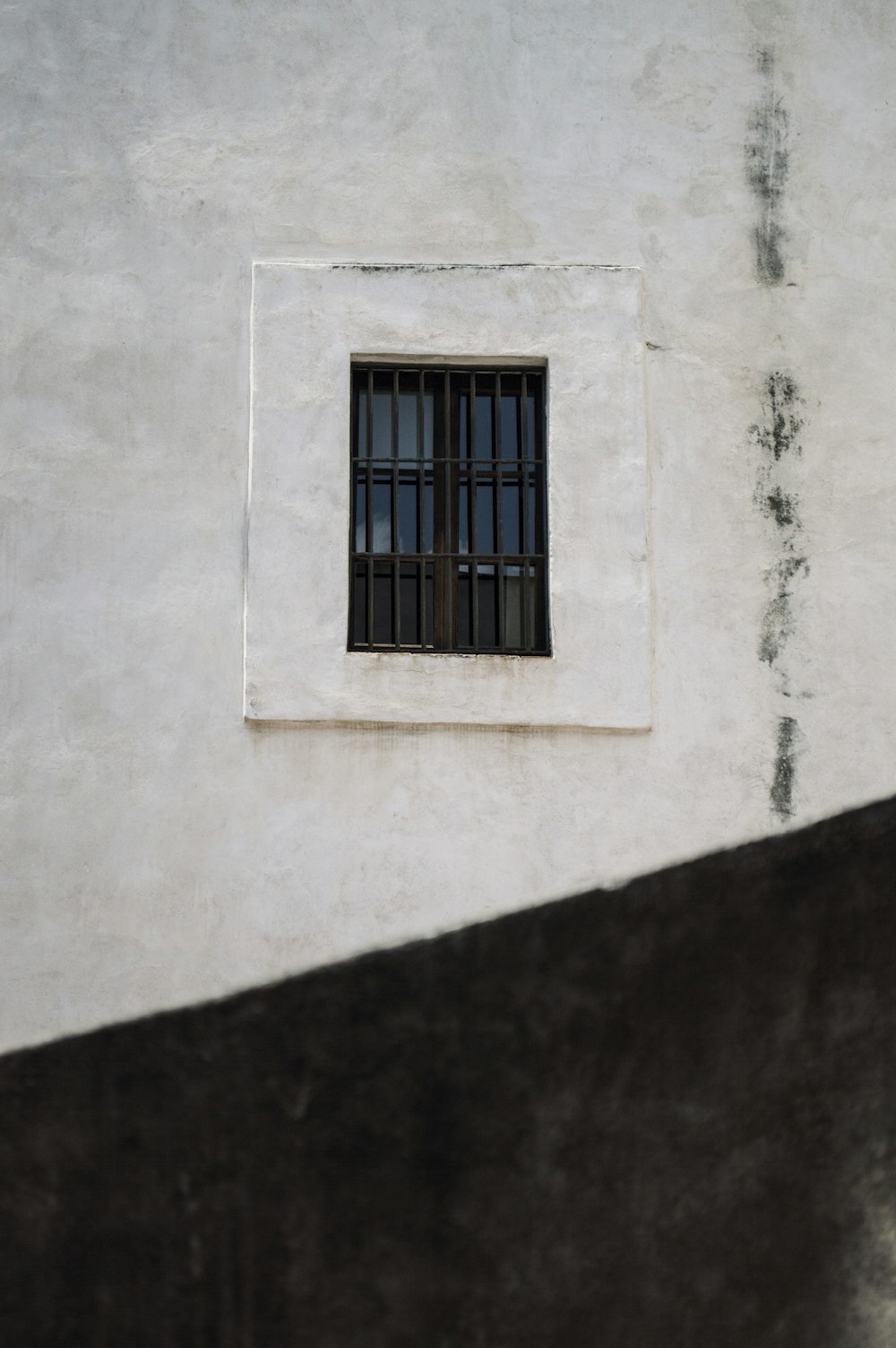 Rejilla de ventana negra