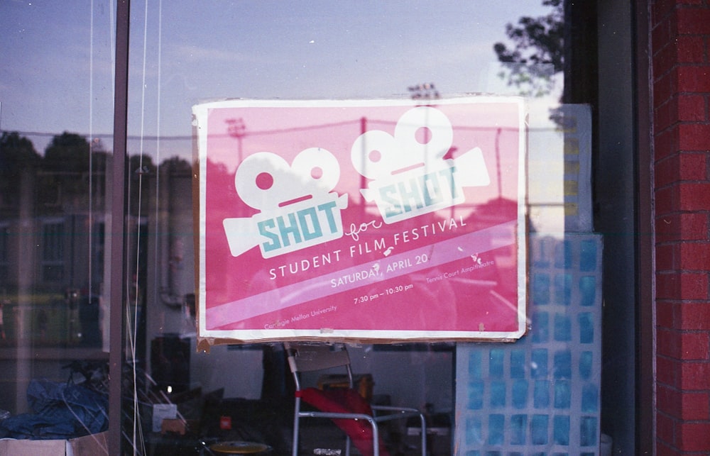 Shot Shift signage