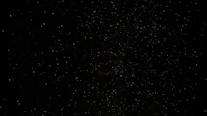a black sky with a lot of stars