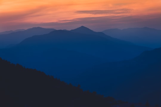 mountain photography in Kumarsain India