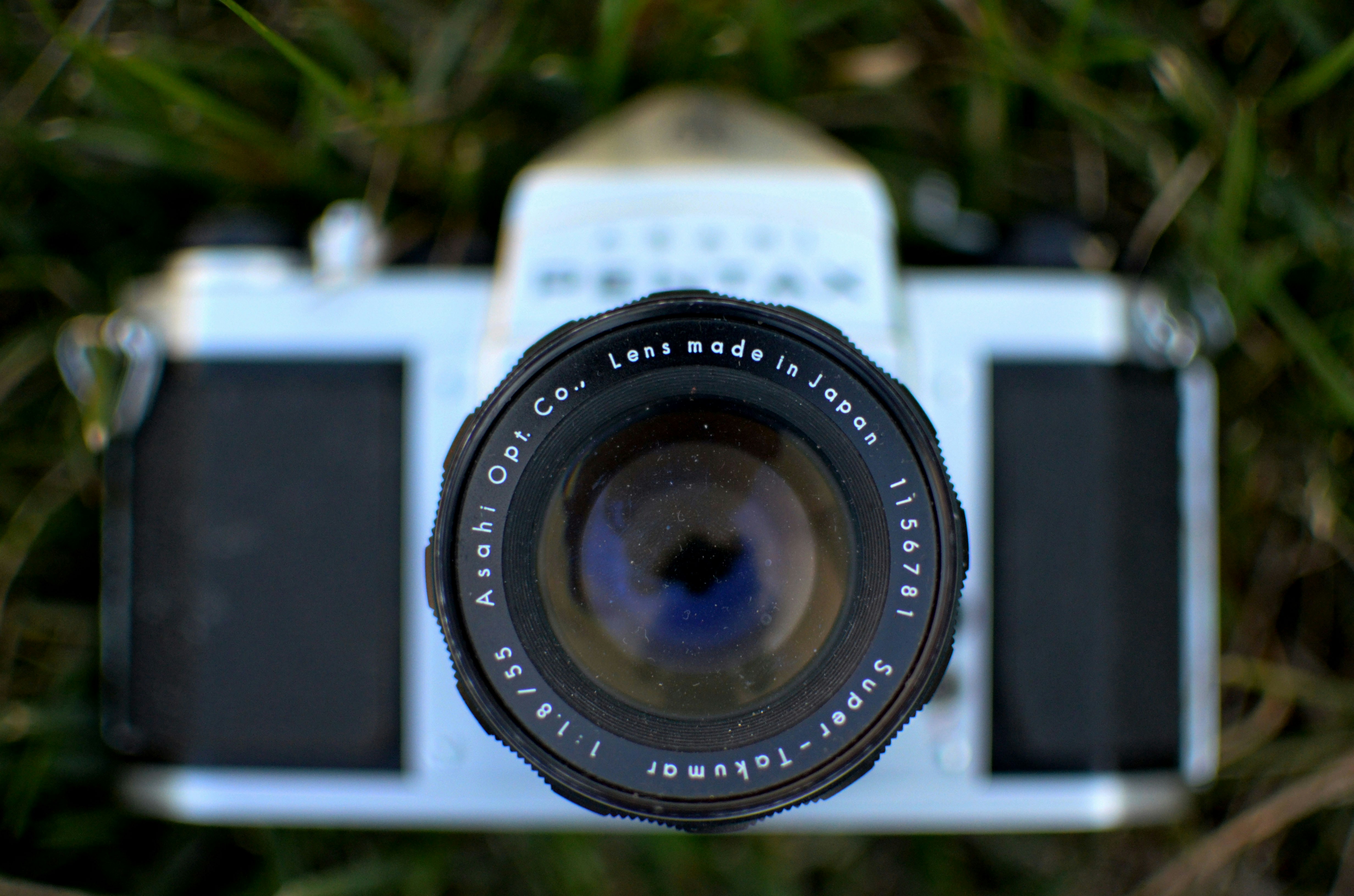 grey and black camera