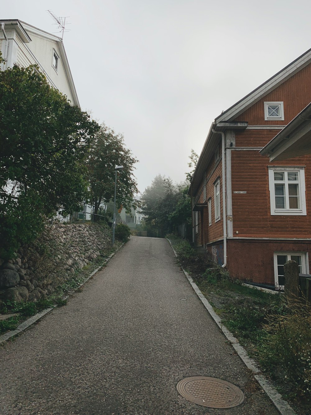 brown wooden house