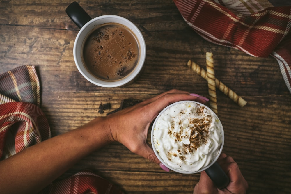 two coffees