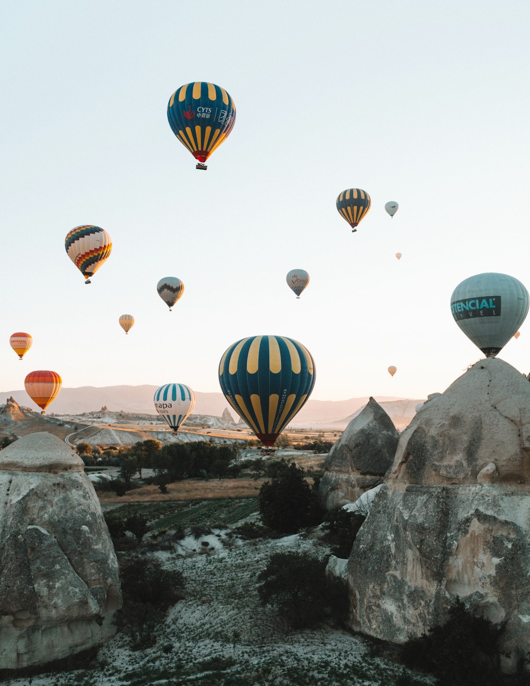 travelers stories about Hot air ballooning in Cappadocia Turkey, Turkey