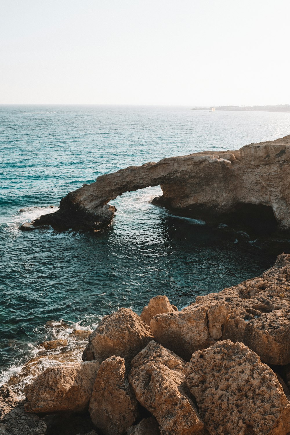 gray sea cliff during daytime