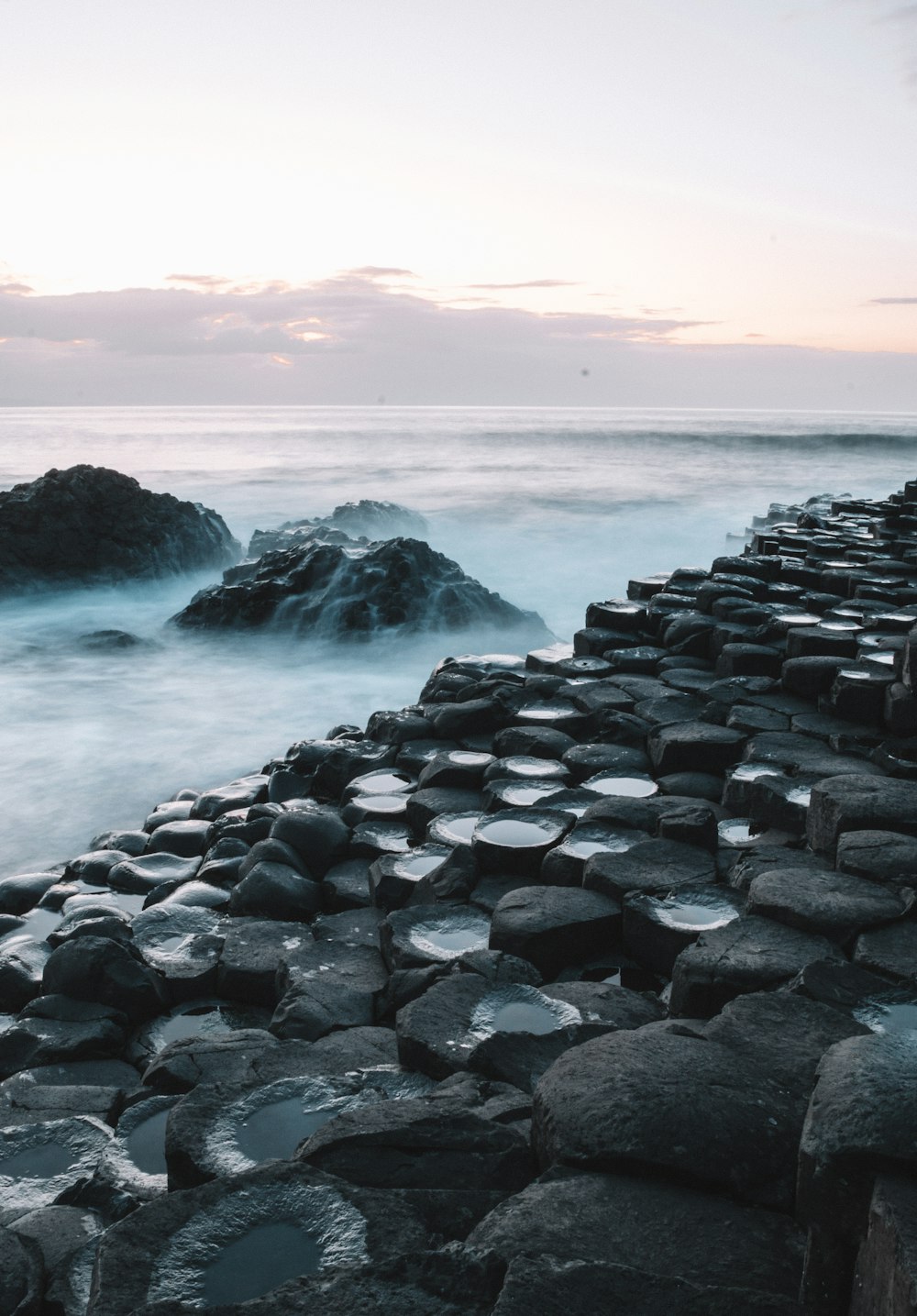 rocks near body of water