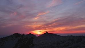 A stunning landscape photograph showcasing vibrant colors at sunset.