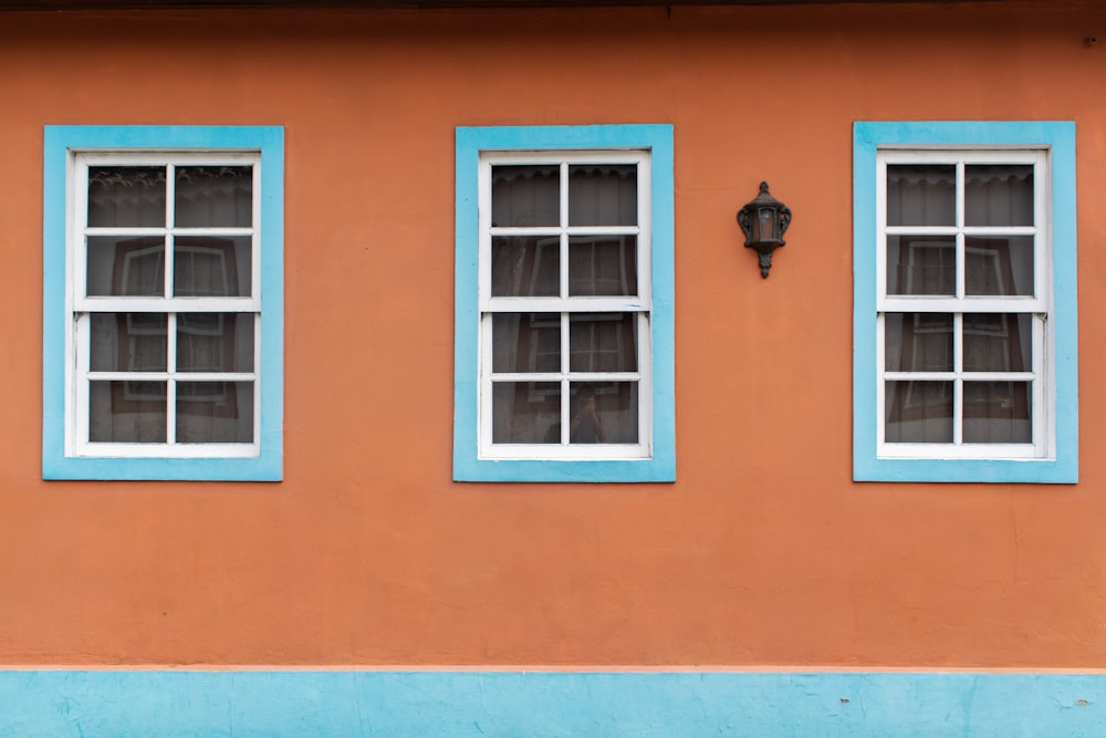 orange concrete building