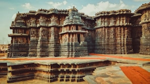brown and gray concrete walls at daytime