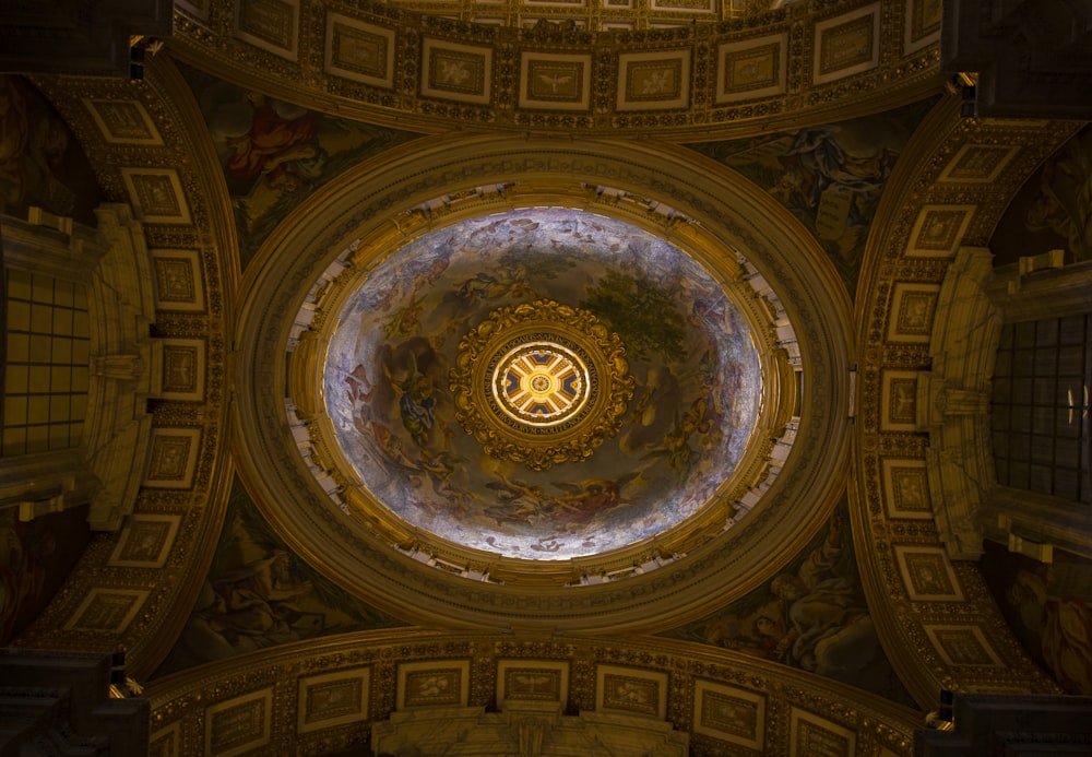 church ceiling photo
