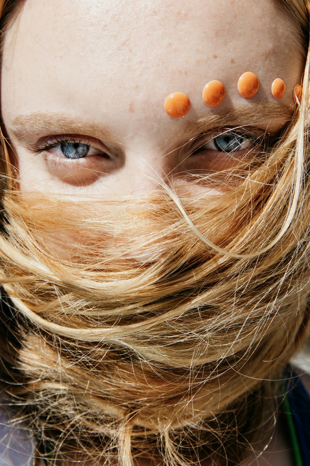 woman with brown hair