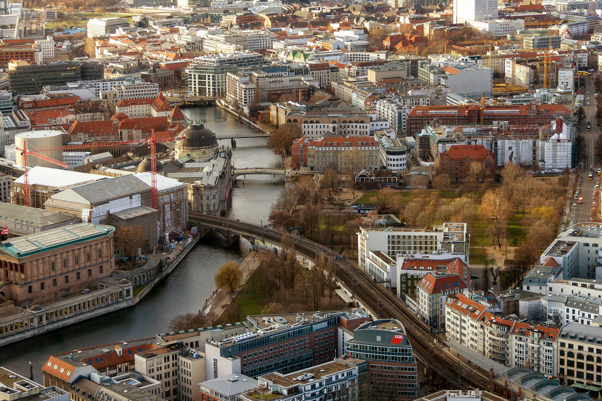 Berlin Straßenleben und Architektur