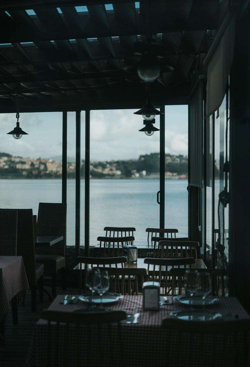 brown wooden table and chairs