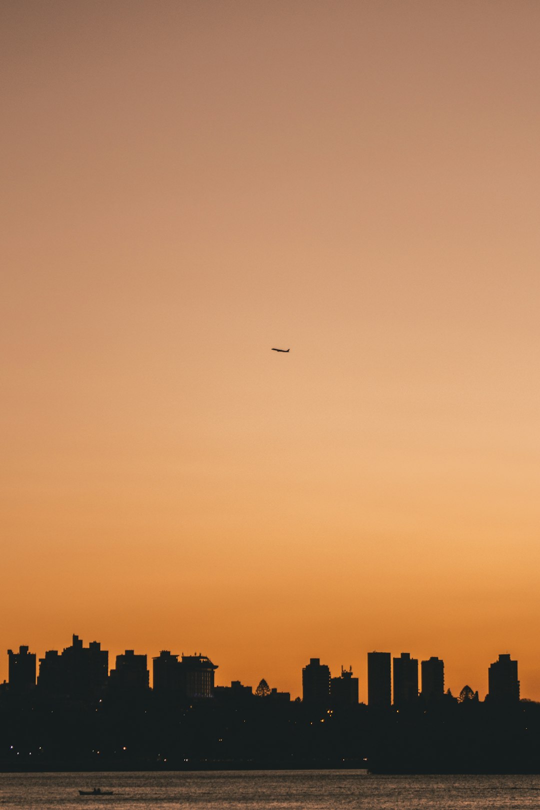 silhouette of building photography