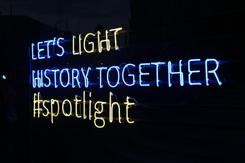 let's light history together # spotlight LED lights