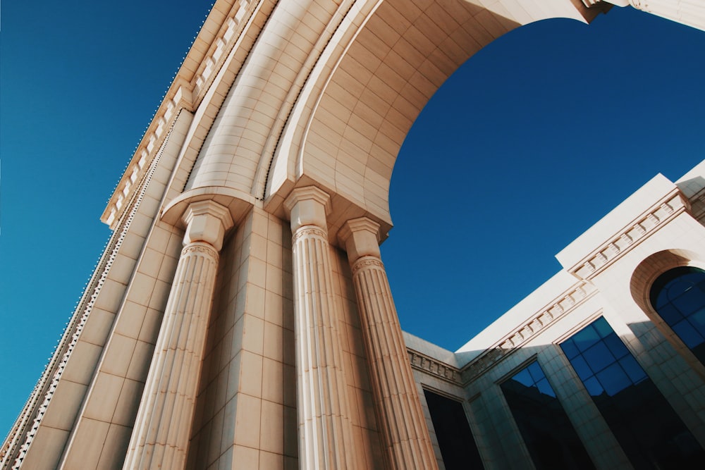 brown concrete arch gate