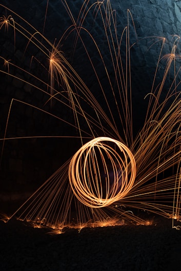 steel wool photography