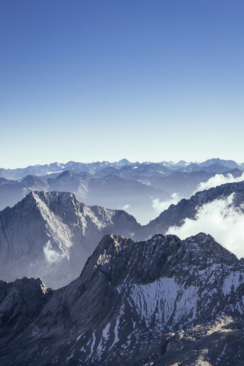 wide-angle photography of mountain range during daytime