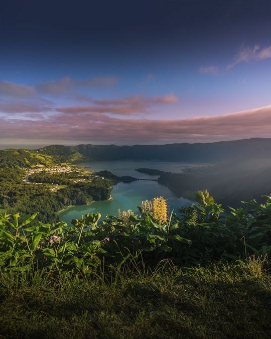 wide-angle photography of lake during daytime in Miradouro da Vista do Rei Portugal