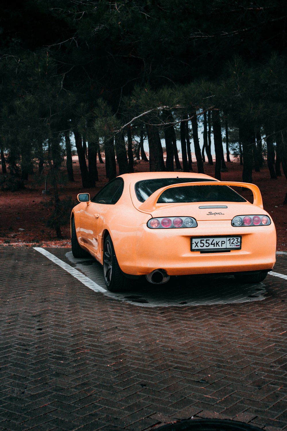 yellow coupe